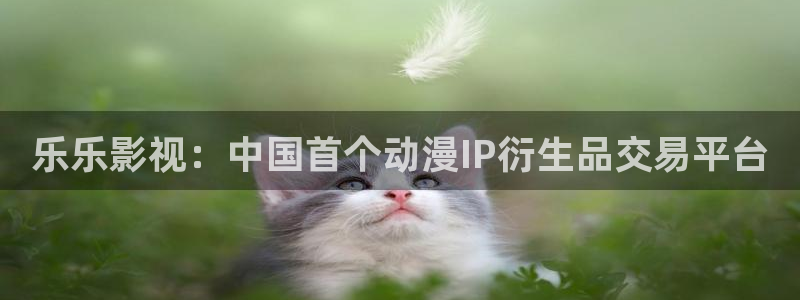 1978影院：乐乐影视：中国首个动漫IP衍生品交易平台