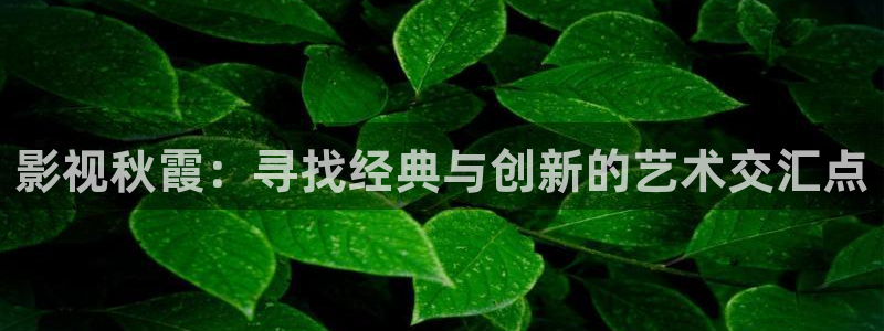 97涩涩影院：影视秋霞：寻找经典与创新的艺术交汇点